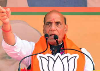 Rajnath Singh: बसोहली में बोले राजनाथ सिंह, कठोर कानून लागू अगली सरकार बनने पर