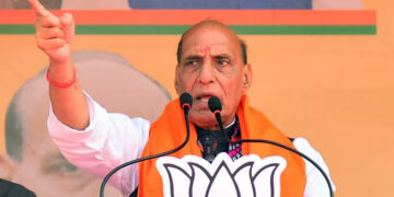 Rajnath Singh: बसोहली में बोले राजनाथ सिंह, कठोर कानून लागू अगली सरकार बनने पर