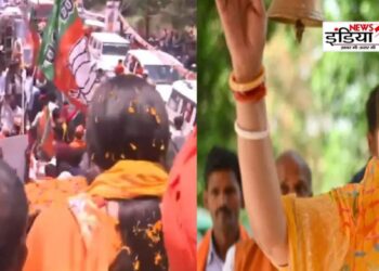 Smriti Irani, BJP, Road Show