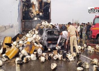 Car Accident in Rajasthan