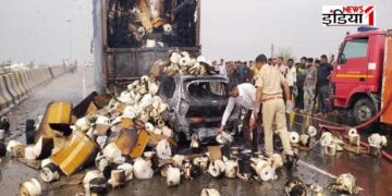Car Accident in Rajasthan