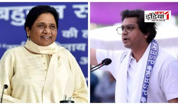 BSP, Akash Anand, Mayawati