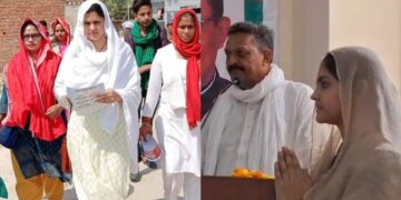 afzal-ansari-called-daughter-nusrat-ansari-his-political-heir-in-indi-alliance-meeting-at-sp-office