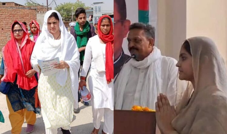 afzal-ansari-called-daughter-nusrat-ansari-his-political-heir-in-indi-alliance-meeting-at-sp-office