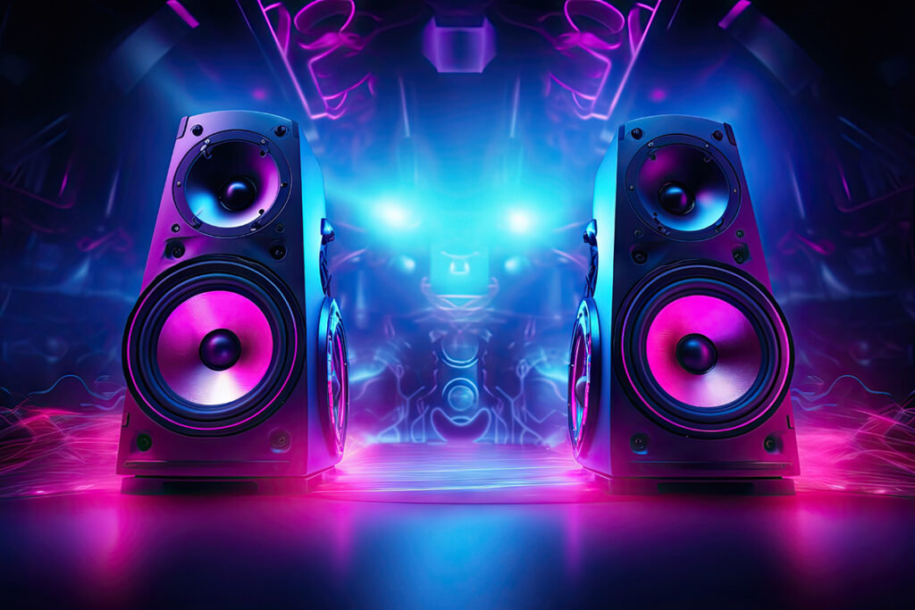 DJ laud speaker