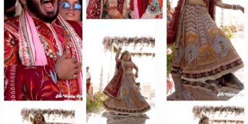 Bride's unique dance in wedding