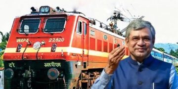 Indian Railways train charting time change