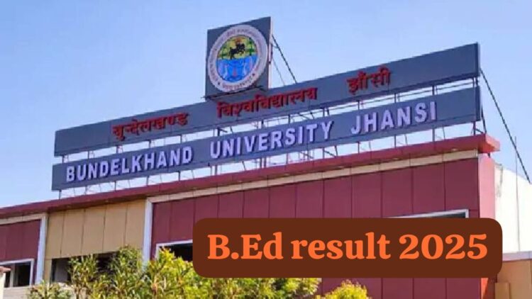 UP BEd Result 2025