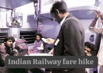 Indian Railway fare hike July 2025