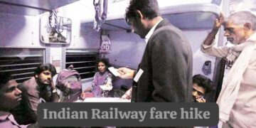 Indian Railway fare hike July 2025
