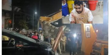 Kanpur news : फिर एक रईसजादे की कार काल बन दौड़ी 5 को रौंदा, जनता ने पीटा