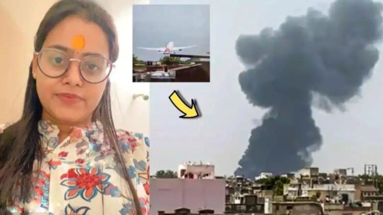 Bhumi Chauhan missed Air India flight crash