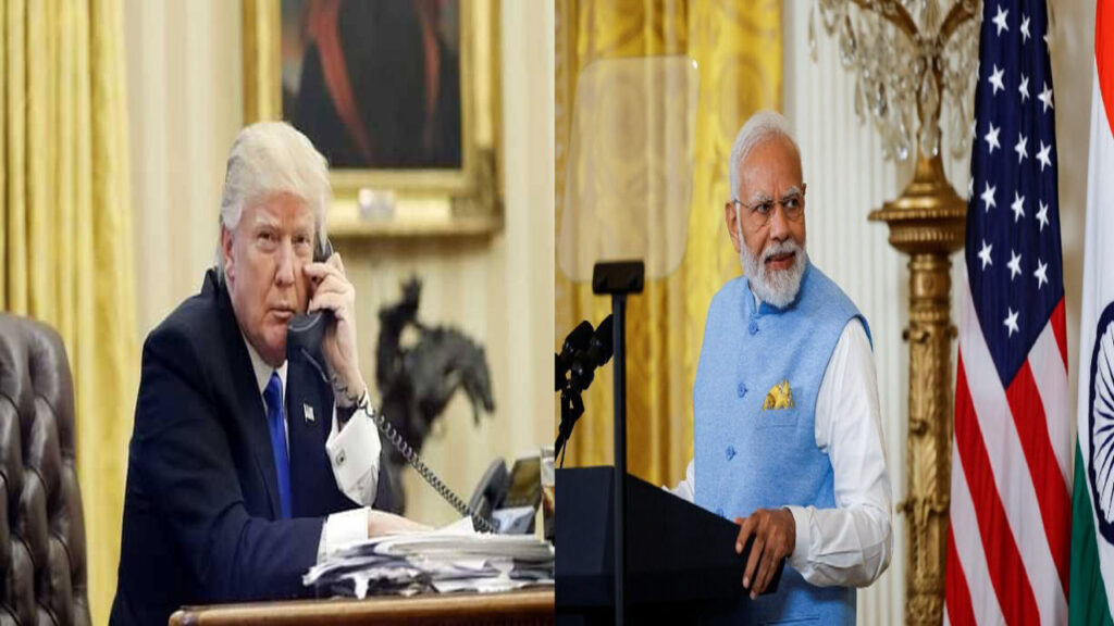 Modi Trump call