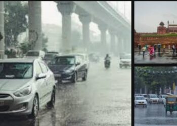 Delhi NCR weather forecast rain thunderstorm and humidity update