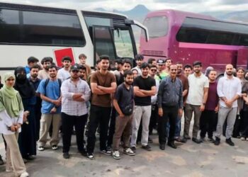 Students Evacuated Iran