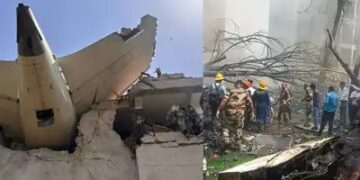 Ahmedabad Plane Crash : BJ मेडिकल कॉलेज हॉस्टल पर गिरा एयर इंडिया का ड्रीमलाइनर, 20 छात्रों की मौत
