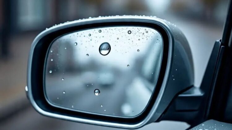 potato trick to keep car side mirror clear in rain