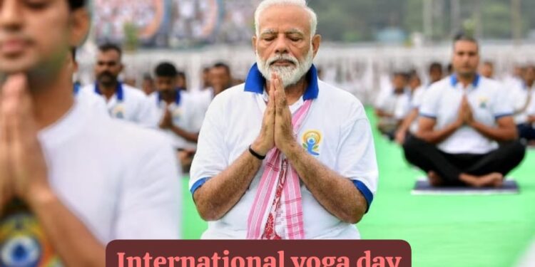 PM Modi International Yoga Day 2025 event