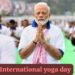 PM Modi International Yoga Day 2025 event