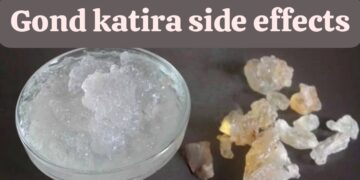 Gond Katira side effects in sensitive health conditions