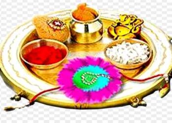 Essential items for Raksha Bandhan puja thali