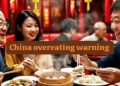 China warns against overeating videos