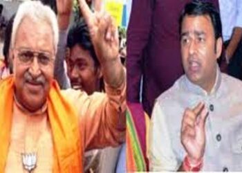 रोकी कार तो संगीत सोम ने पुलिस पर जुबान से किया ‘फायर’, लक्ष्मीकांत वाजपेयी से भी हुई ‘खाकी’ की टकरार