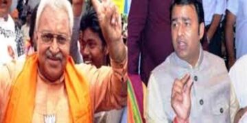 रोकी कार तो संगीत सोम ने पुलिस पर जुबान से किया ‘फायर’, लक्ष्मीकांत वाजपेयी से भी हुई ‘खाकी’ की टकरार