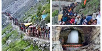 amarnath yatra 2025 ends early due to rain in jammu and kashmir for safety reasons