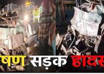 Mathura News: भीषण सड़क हादसे से दहल उठा यमुना एक्सप्रेस-वे, ईको में सवार छह लोगों की दर्दनाक मौत