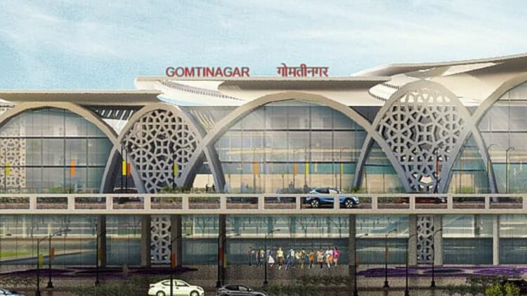 Lucknow Gomtinagar Railway Station modern facilities