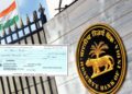 RBI new cheque clearing system for faster settlement