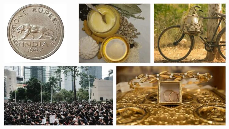 India 1947 prices inflation and lifestyle comparison with today