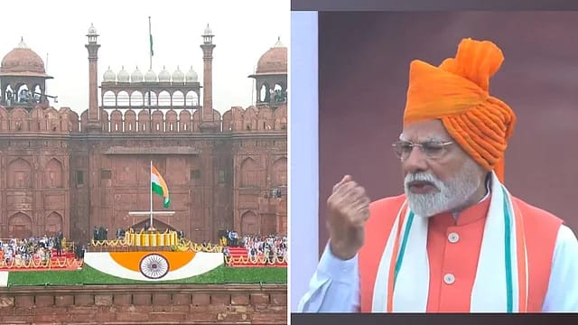 PM Modi Independence Day 2025 speech announcements from Red Fort
