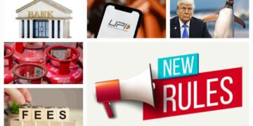 1 August rule changes affecting daily life in India