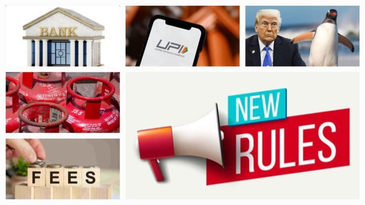 1 August rule changes affecting daily life in India