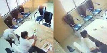 पहली बार CCTV में कैद हुआ SDM का घूस वाला लिफाफा, जैसे ही जेब में रखा पैसा, वैसे DM ने ‘साहब’ को पकड़ा
