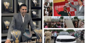 akshay kumar car seized in jammu traffic police action over tinted glass violation