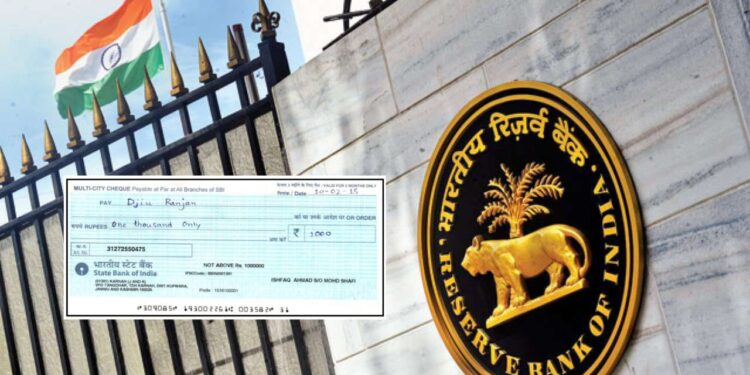 RBI new cheque clearing system for faster settlement