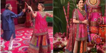 Navratri 2025: अंबानी परिवार का पारंपरिक और शाही अंदाज़, नीता अंबानी ने मां अंबा की पूजा में बहुरंगी बनारसी लहंगे से लूटी महफिल
