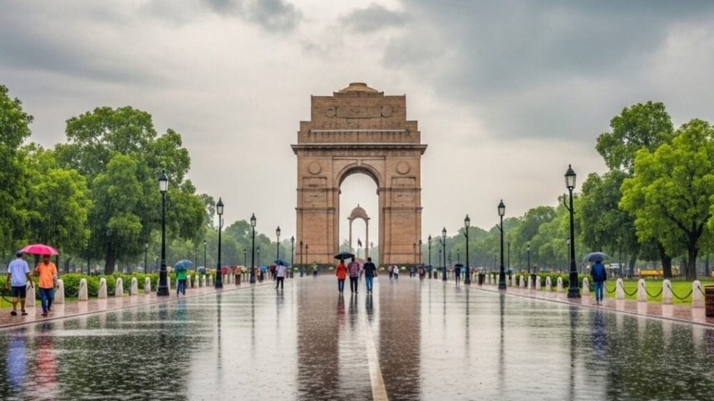 Delhi NCR weather rain forecast