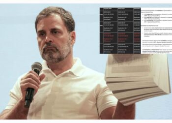 Rahul Gandhi vote theft controversy exposed