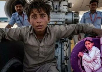 Kabul Kid Reaches Delhi Airport