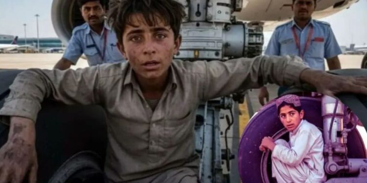 Kabul Kid Reaches Delhi Airport