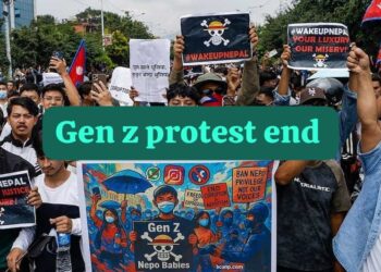 nepal gen z protest new government