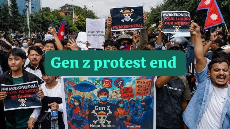 nepal gen z protest new government