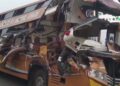 UP jaunpur bus accident news