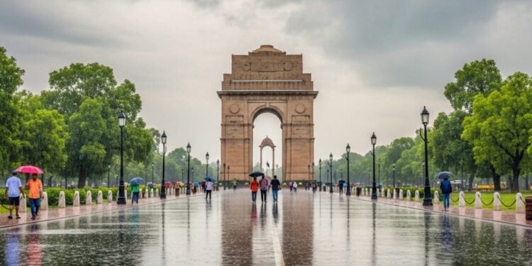 Delhi NCR weather rain forecast
