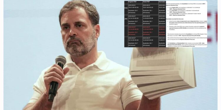 Rahul Gandhi vote theft controversy exposed