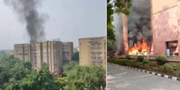 Delhi Brahmaputra Apartments Fire
